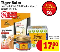 Kruidvat Tiger Balm aanbieding