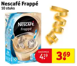Kruidvat Nescafé Frappé aanbieding