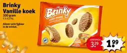 Kruidvat Brinky Vanille koek aanbieding