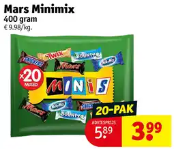 Kruidvat Mars Minimix aanbieding