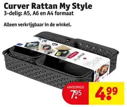 Kruidvat Curver Rattan My Style aanbieding