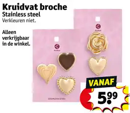 Kruidvat Kruidvat broche aanbieding