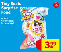 Kruidvat Tiny Reals Surprise Food aanbieding