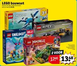 Kruidvat Lego bouwset aanbieding