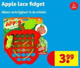 Kruidvat Apple lace fidget aanbieding