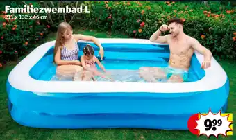 Kruidvat Familiezwembad L aanbieding