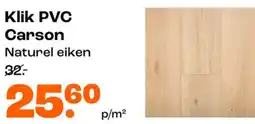 Kwantum Klik PVC Carson aanbieding