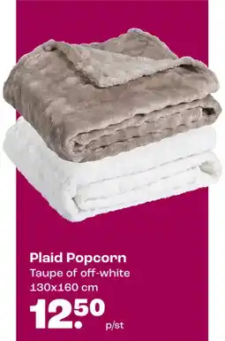 Kwantum Plaid Popcorn aanbieding