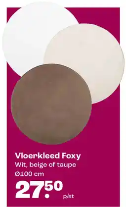 Kwantum Vloerkleed Foxy aanbieding