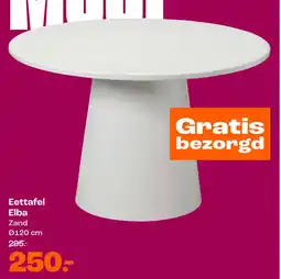 Kwantum Eettafel Elba aanbieding