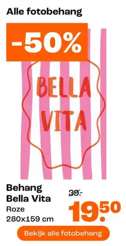 Kwantum Behang Bella Vita aanbieding