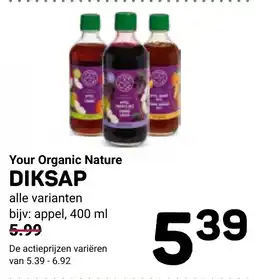 Ekoplaza Your Organic Nature Diskap aanbieding