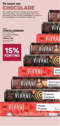 Ekoplaza Vivani Chocoladebars aanbieding