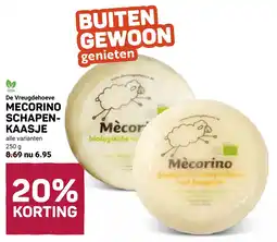 Ekoplaza De Vreugdehoeve Mecorino Schapenkaasje aanbieding