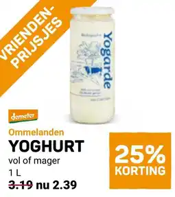 Ekoplaza Ommelanden Yoghurt aanbieding