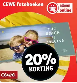 Kruidvat CEWE fotoboeken aanbieding