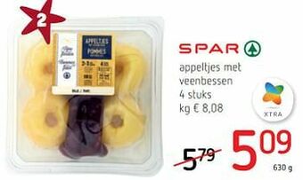 Appeltjes met veenbessen