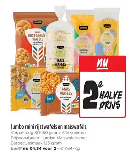 Jumbo Jumbo mini rijstwafels en maïswafels aanbieding