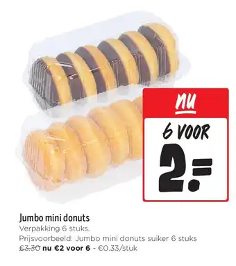 Jumbo Jumbo mini donuts aanbieding
