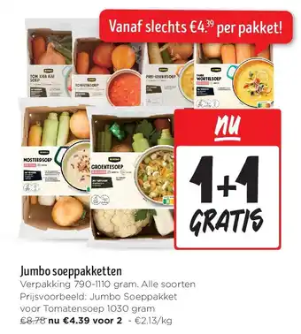 Jumbo Jumbo soeppakketten aanbieding