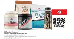 Jumbo XXL Nutrition Eiwitrepen, Proteïne Limonades en Instant Eiwit Oats aanbieding