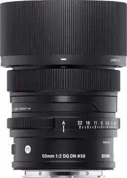 Coolblue Sigma 50mm f/2 DG DN Contemporary Sony Monture E aanbieding
