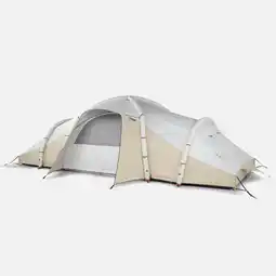 Decathlon Opblaasbare tent voor 8 personen Air Seconds 8.4 F&B met 4 slaapruimtes aanbieding