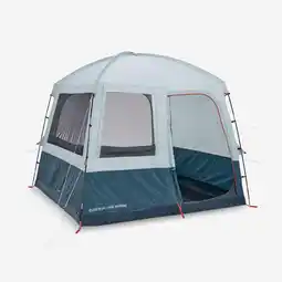 Decathlon Shelter voor de camping 6 personen Arpenaz Base aanbieding