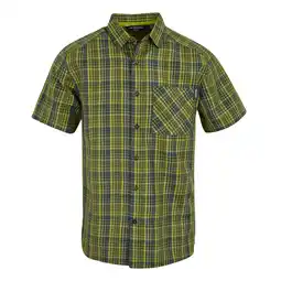 Decathlon Heren Overhemd met geruite mouwen Mindano IX (Nefrietgroen/Ash) aanbieding