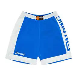 Decathlon Spalding Basketbal Reversible Shorts BLAUW aanbieding