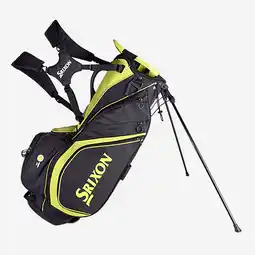 Decathlon Standbag voor golf zwart/limoen aanbieding