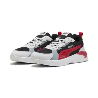 Decathlon X-Ray 3 sneakers uniseks PUMA Black For All Time Red Feather Gray aanbieding