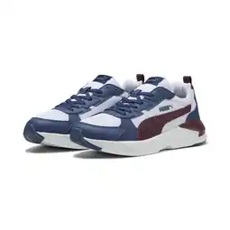 Decathlon X-Ray 3 sneakers uniseks PUMA White Ruby Shimmer Persian Blue Red aanbieding