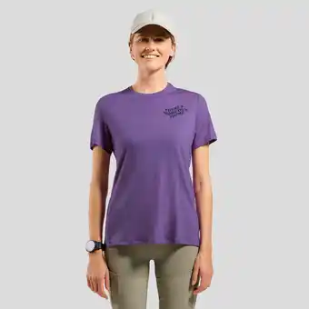 Decathlon Ascent merino 160 TMOT T-shirt met korte mouwen ODLO aanbieding