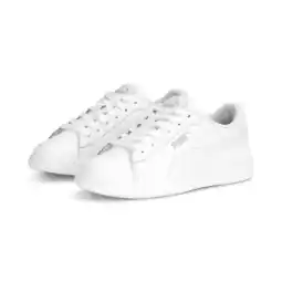 Decathlon Smash 3.0 L schoenen voor kinderen PUMA White Cool Light Gray aanbieding