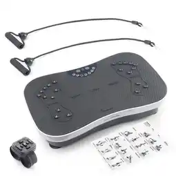 Decathlon Trainingstrilplaat met accessoires en oefeningsgids InnovaGoods VYBEFORM Model Z aanbieding