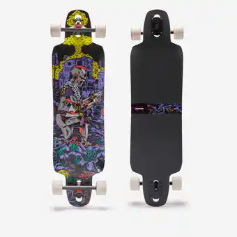 Decathlon LONGBOARD FREE 500 DROP CYBER aanbieding