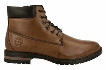 Berca Shoes Mode-Mania Bottine Heren Eco - Cognac aanbieding