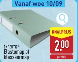 ALDI Expertiz elastomap of klasseermap aanbieding