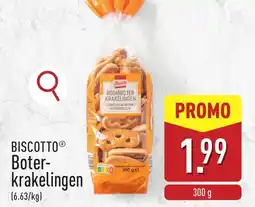 ALDI Biscotto boterkrakelingen aanbieding
