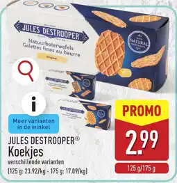 ALDI Jules Destrooper Koekjes aanbieding
