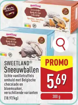ALDI Sweet Land Sneeuwballen aanbieding