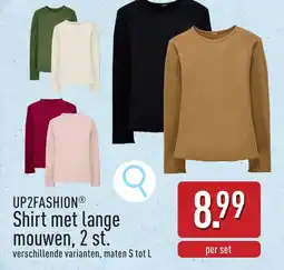 ALDI Up2fashion Shirt met Lange Mouwen aanbieding