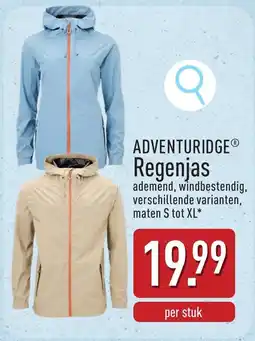 ALDI Adventuridge Regenjas aanbieding