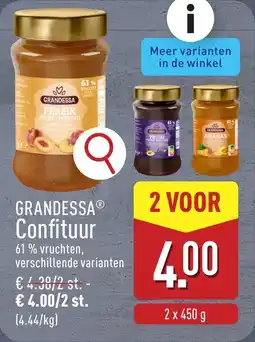 ALDI Grandessa Confituur aanbieding