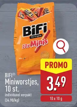 ALDI BiFi Miniworstjes aanbieding
