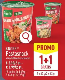 ALDI Knorr Pastasnack aanbieding