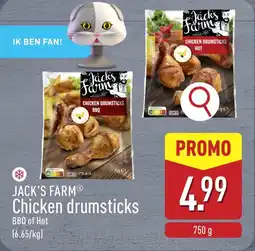 ALDI Jack's Farm Chicken Drumsticks aanbieding