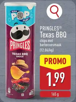 ALDI Pringles Texas BBQ aanbieding