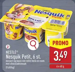 ALDI Nestle Nesquik Petit aanbieding